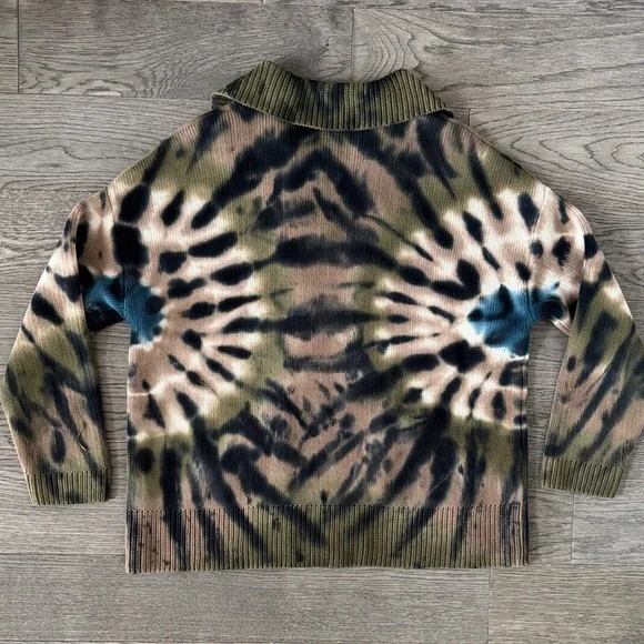 🌼YFG🌼 Chunky Tie-Dye Pullover Sweater, Size M - Picture 6 of 10